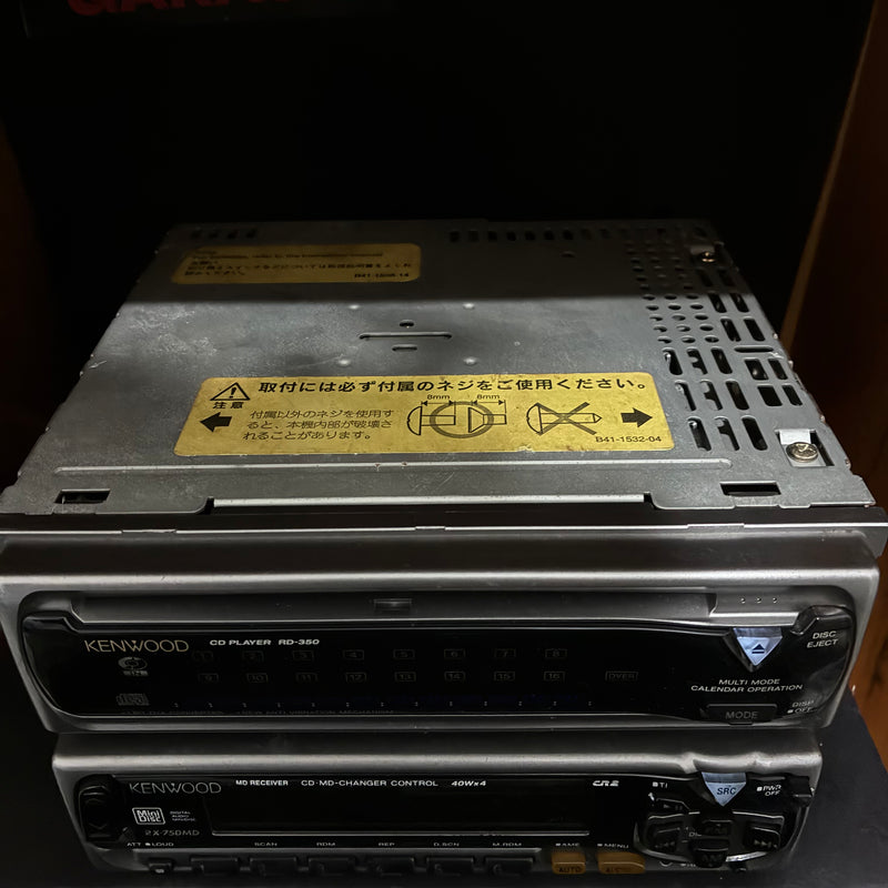 Kenwood RX750MD + RD350